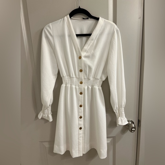 Sandro Short Dress with Press Studs - Picture 2 of 3